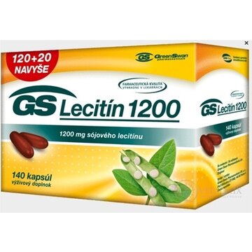 GS Lecitín 1200 cps 120+20 navyše (140 ks) obrázok