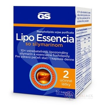 GS Lipo Essencia so silymarínom cps 1x60 ks obrázok