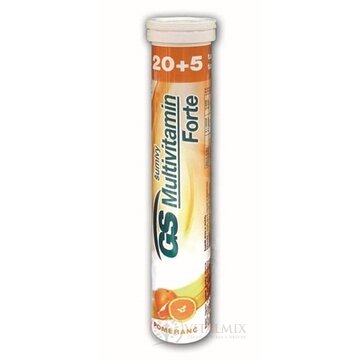 GS Multivitamín Forte šumivý pomaranč tbl eff 20+5 navyše (25 ks) obrázok