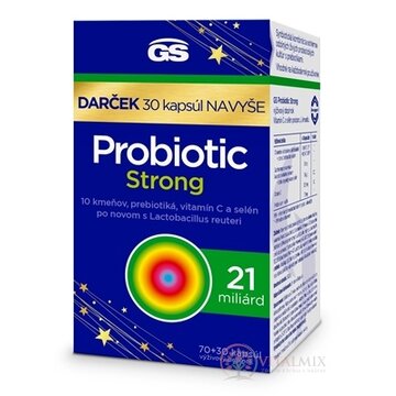 GS Probiotic Strong Darček cps 70+30 navyše (100 ks) obrázok