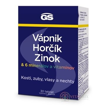 GS Vápnik, Horčík, Zinok tbl 1x30 ks obrázok