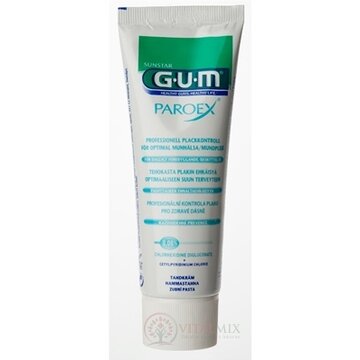 GUM zubná pasta PAROEX (CHX 0,06%) 1x75 ml obrázok