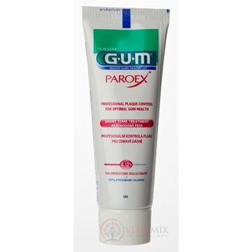 GUM zubný gél PAROEX (CHX 0,12%) 1x75 ml obrázok