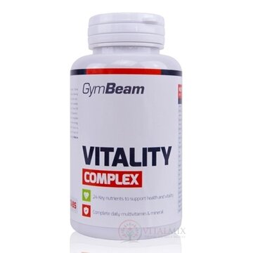 GymBeam VITALITY COMPLEX tbl multivitamín 1x120 ks obrázok