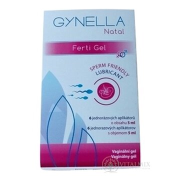 GYNELLA Natal Ferti Gel vaginálny gél, jednorázový aplikátor 6x5 ml (30 ml) obrázok