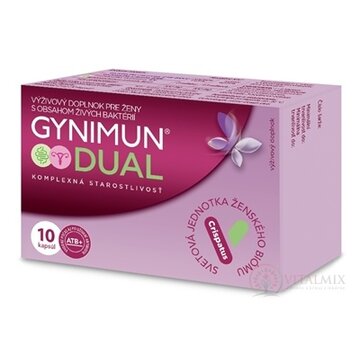 GYNIMUN DUAL PROTECT cps pre ženy s obsahom živých baktérií 1x10 ks obrázok