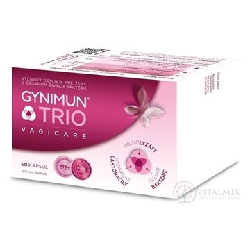 GYNIMUN TRIO VAGICARE cps 1x60 ks obrázok