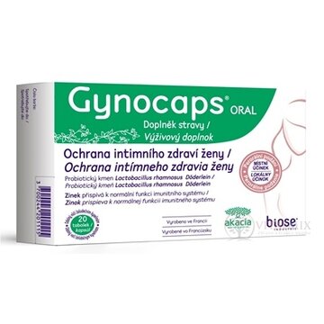 Gynocaps ORAL cps ent 1x20 ks obrázok