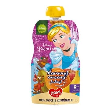 Hami Disney Princess kapsička Ovocný koktejl pasterizovaný ovocný príkrm (od ukonč. 9. mesiaca) 1x110 g obrázok