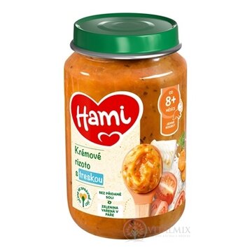 Hami príkrm Krémové rizoto s treskou mäsovo-zeleninový (od ukonč. 8. mesiaca) 1x200 g obrázok