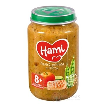 Hami príkrm Pestrá zelenina s morkou (od ukonč. 8. mesiaca) 1x200 g obrázok