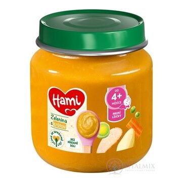 Hami príkrm Zelenina s morkou prvá lyžička (od ukonč. 4. mesiaca) 1x125 g obrázok