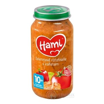 Hami príkrm Zeleninové ratatouille s kuraťom (od ukonč. 10. mesiaca) 1x250 g obrázok