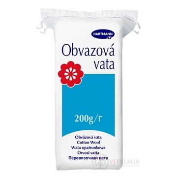 HARTMANN Obväzová vata ultra compressed, nesterilná, zmes 1x200 g obrázok