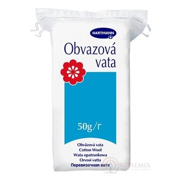 HARTMANN Obväzová vata ultra compressed, nesterilná, zmes 1x50 g obrázok