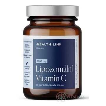 HEALTH LINK Lipozomálny vitamín C cps 1x60 ks obrázok