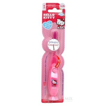 Hello Kitty blikajúca zubná kefka s prísavkou a časovačom 1x1 ks obrázok