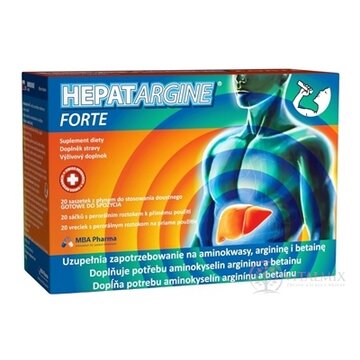 HEPATARGINE Forte vrecká s perorálnym roztokom 1x20 ks obrázok