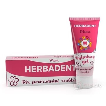 HERBADENT MIMI Bylinkový gél pri prerezávaní zúbkov 1x25 g obrázok
