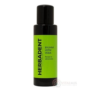 HERBADENT Original Bylinná ÚSTNA VODA 1x100 ml obrázok