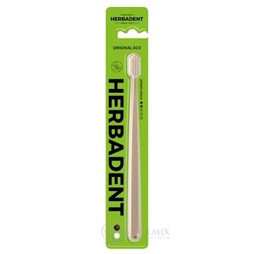 HERBADENT Original ECO Zubná kefka Stredne tvrdá 1x1 ks obrázok