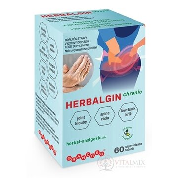 HERBALGIN chronic tbl 1x60 ks obrázok