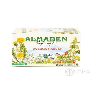 HERBATA ALMADEN bylinný čaj krv čistiaci 20x1 g (20 g) obrázok
