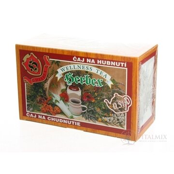 HERBEX ČAJ NA CHUDNUTIE bylinný čaj 20x3 g (60 g) obrázok