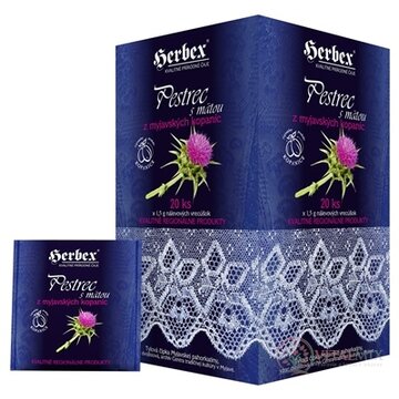 HERBEX PESTREC s MÄTOU z myjavských kopaníc nálevové vrecúška 20x1,5 g (30 g) obrázok