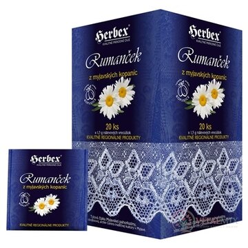 HERBEX RUMANČEK z myjavských kopaníc nálevové vrecúška 20x1,5 g (30 g) obrázok