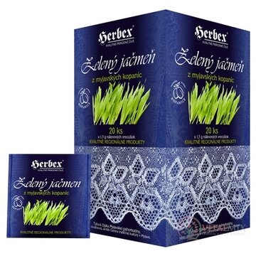 HERBEX ZELENÝ JAČMEŇ z myjavských kopaníc nálevové vrecúška 20x1,5 g (30 g) obrázok