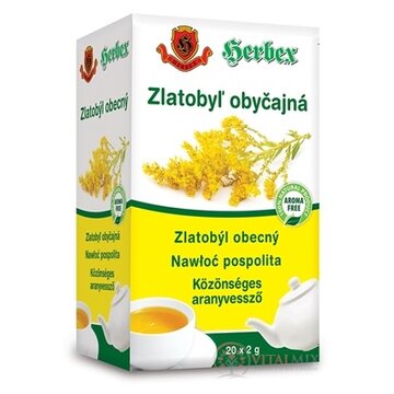 HERBEX Zlatobyľ obyčajná záparové vrecká 20x2 g (40 g) obrázok