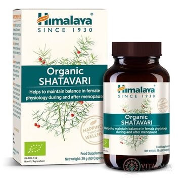 Himalaya Organická SHATAVARI Organic Shatavari cps 1x60 ks obrázok