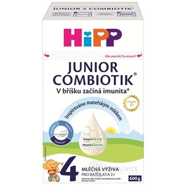 HiPP 4 JUNIOR COMBIOTIK mliečna výživa pre batoľatá (od 2 rokov) 1x600 g obrázok
