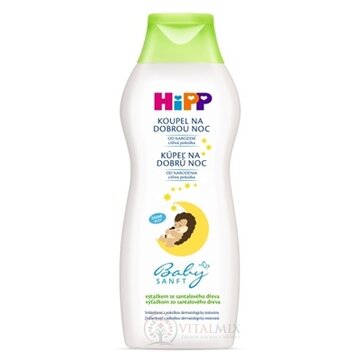 HiPP BabySANFT Kúpeľ na dobrú noc (od narodenia) 1x350 ml obrázok