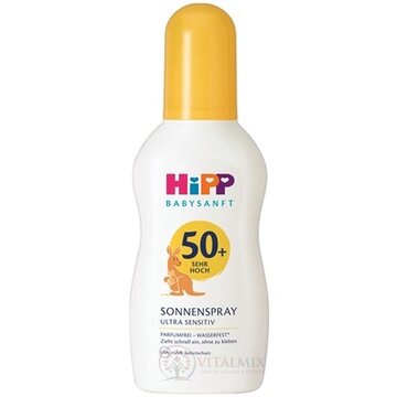 HiPP BABYSANFT Ochrana proti slnku SPF50+ sprej, ultra sensitiv 1x150 ml obrázok