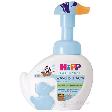 HiPP BABYSANFT Pena na umývanie - Pirát sensitiv (dávkovač kačička) 1x250 ml obrázok