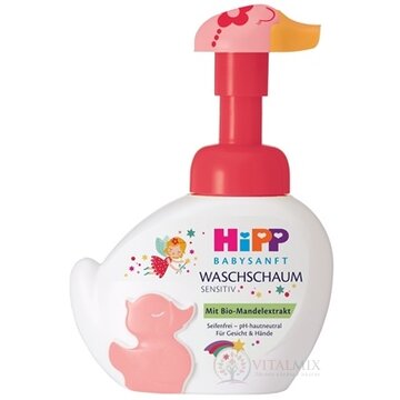 HiPP BABYSANFT Pena na umývanie - Víla sensitiv (dávkovač kačička) 1x250 ml obrázok