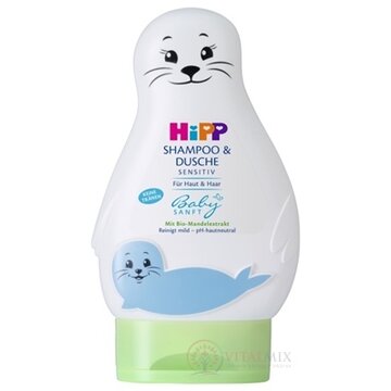 HiPP BabySANFT Šampón na Telo a Vlasy sensitiv 1x200 ml obrázok
