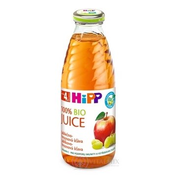 HiPP BIO Jablkovo - hroznová šťava (od ukonč. 4. mesiaca) 1x500 ml obrázok