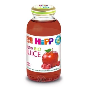 HiPP BIO Jablkovo - malinová šťava (od ukonč. 4./6. mesiaca) 1x200 ml obrázok