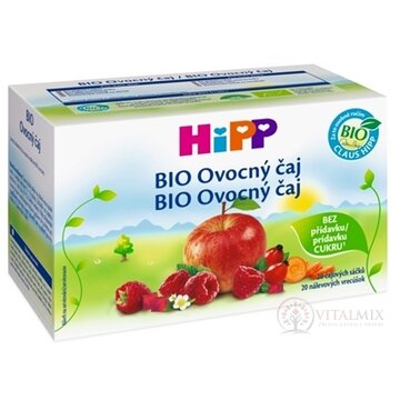 HiPP BIO Ovocný čaj nálevové vrecúška 20x2 g (40 g) obrázok
