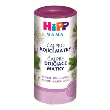 HiPP Mama Čaj pre dojčiace matky instantný granulovaný v prášku 1x200 g obrázok