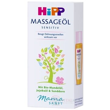 HiPP MamaSANFT Masážny olej na strie 1x100 ml obrázok
