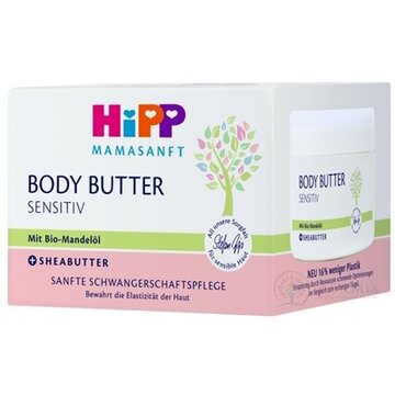 HiPP MAMASANFT Telové maslo sensitiv, s Bio mandľovým olejom (inov.2022) 1x200 ml obrázok