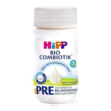HiPP PRE BIO Combiotik (inov.2021) tekutá počiatočná mliečna dojč. výživa 24x90 ml obrázok
