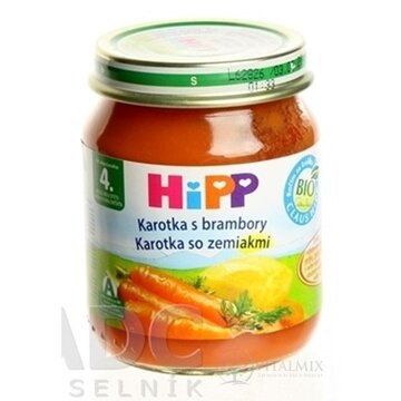 HiPP Príkrm Karotka so zemiakmi zeleninový (od ukonč. 4. mesiaca) 1x125 g obrázok