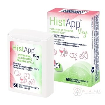 HistApp VEG tbl ent 1x60 ks obrázok