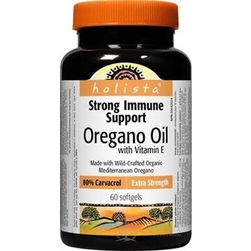 holista Oregánový olej s vitamínom E cps (80% Carvacrol) 1x60 ks obrázok