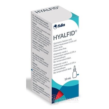 Hyalfid očné kvapky 1x10 ml obrázok
